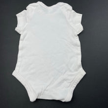Load image into Gallery viewer, unisex Baby Club, cotton bodysuit / romper, EUC, size 0000,  