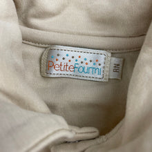 Load image into Gallery viewer, unisex Petite Fourmi, soft feel cotton coverall / romper, EUC, size 0000,  