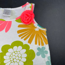 Load image into Gallery viewer, Girls Essentials, colourful floral cotton summer top, FUC, size 5,  