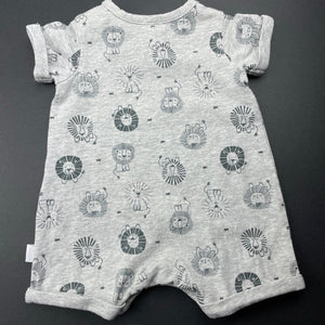 unisex Target, stretchy romper, lions, EUC, size 0000,  