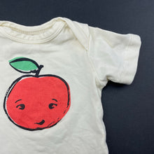 Load image into Gallery viewer, unisex Milk &amp; Masuki, organic cotton blend t-shirt / top, GUC, size 0000,  