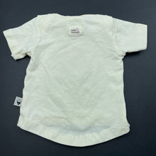 Load image into Gallery viewer, unisex Milk &amp; Masuki, organic cotton blend t-shirt / top, GUC, size 0000,  