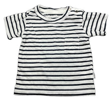 Load image into Gallery viewer, unisex Bonds, striped Australian cotton t-shirt / top, EUC, size 000,  