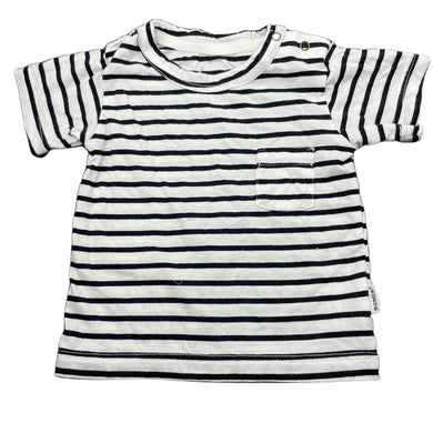 unisex Bonds, striped Australian cotton t-shirt / top, EUC, size 000,  