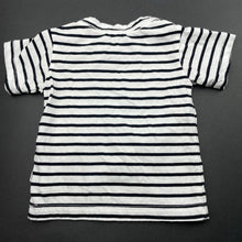 Load image into Gallery viewer, unisex Bonds, striped Australian cotton t-shirt / top, EUC, size 000,  