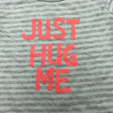 Load image into Gallery viewer, unisex Cotton On, striped stretchy t-shirt / top, FUC, size 0000,  