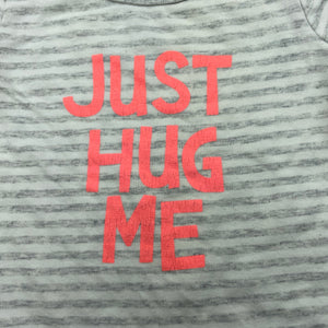 unisex Cotton On, striped stretchy t-shirt / top, FUC, size 0000,  