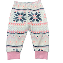 Load image into Gallery viewer, Girls Baby Berry, soft fleece pyjama pants / bottoms, GUC, size 1,  