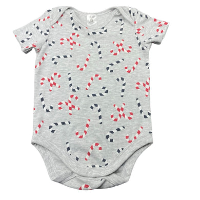 unisex Dymples, Christmas bodysuit / romper, GUC, size 1,  