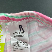 Load image into Gallery viewer, Girls Dymples, striped shorts, elasticated, EUC, size 00,  