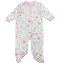 Load image into Gallery viewer, Girls Target, floral cotton coverall / romper, GUC, size 00,  