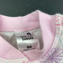 Load image into Gallery viewer, Girls Target, floral cotton coverall / romper, GUC, size 00,  