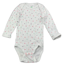 Load image into Gallery viewer, Girls Higgledee, organic cotton bodysuit / romper, EUC, size 0,  