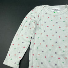 Load image into Gallery viewer, Girls Higgledee, organic cotton bodysuit / romper, EUC, size 0,  