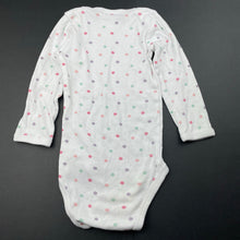 Load image into Gallery viewer, Girls Higgledee, organic cotton bodysuit / romper, EUC, size 0,  