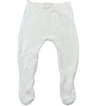 Load image into Gallery viewer, Girls Zara, knitted cotton footed leggings / bottoms, GUC, size 0,  