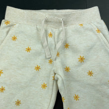Load image into Gallery viewer, Girls Anko, fleece lined floral track pants, elasticated, GUC, size 1,  