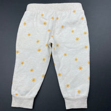 Load image into Gallery viewer, Girls Anko, fleece lined floral track pants, elasticated, GUC, size 1,  