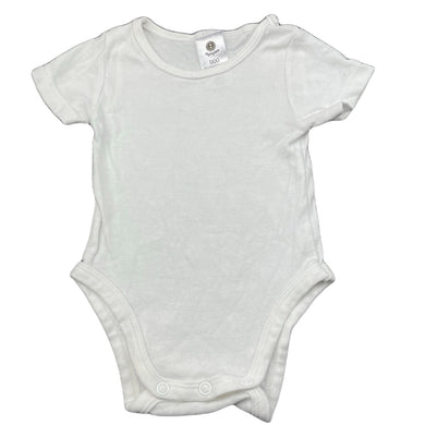 unisex Dymples, cotton bodysuit / romper, GUC, size 000,  