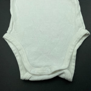 unisex Dymples, cotton bodysuit / romper, GUC, size 000,  
