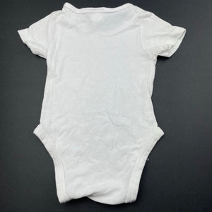 unisex Dymples, cotton bodysuit / romper, GUC, size 000,  