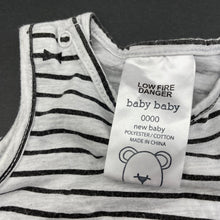 Load image into Gallery viewer, unisex Baby Baby, lightweight romper, cat, GUC, size 0000,  