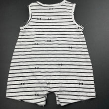 Load image into Gallery viewer, unisex Baby Baby, lightweight romper, cat, GUC, size 0000,  