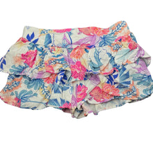 Load image into Gallery viewer, Girls Piping Hot, floral viscose shorts, elasticated, GUC, size 2,  