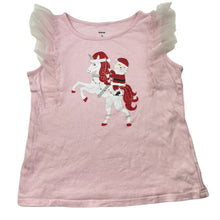 Load image into Gallery viewer, Girls Big W, cotton Christmas t-shirt / top, GUC, size 5,  
