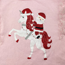 Load image into Gallery viewer, Girls Big W, cotton Christmas t-shirt / top, GUC, size 5,  