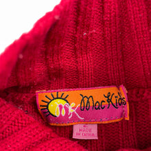 Load image into Gallery viewer, Girls Mac Kids, knitted zip up vest, faux panels, FUC, size 2,  
