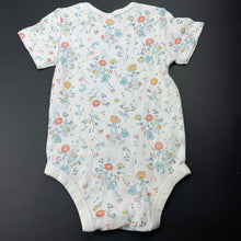 Load image into Gallery viewer, Girls Target, floral cotton bodysuit / romper, GUC, size 0,  