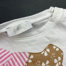 Load image into Gallery viewer, Girls Il Gufo, cotton t-shirt / top, GUC, size 00,  
