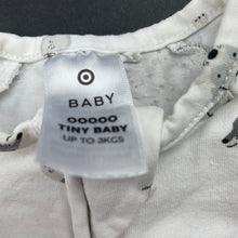 Load image into Gallery viewer, unisex Target, stretchy zip coverall / romper, dogs, GUC, size 00000,  