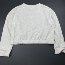 Load image into Gallery viewer, Girls Everlast, embroidered grey marle lightweight sweater, GUC, size 10,  
