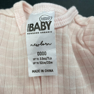 Girls Cotton On, stretchy zip coverall / romper, NEVER WORN, EUC, size 0000,  