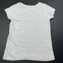Load image into Gallery viewer, Girls Kids &amp; Co, grey marle t-shirt / top, watermelon, FUC, size 7,  