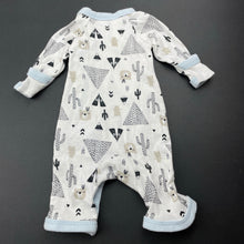 Load image into Gallery viewer, unisex Dymples, cotton romper, GUC, size 00000,  