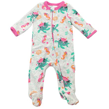 Load image into Gallery viewer, Girls Baby Berry, colourful cotton zip coverall / romper, EUC, size 000,  