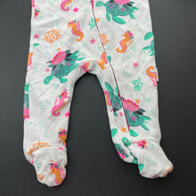 Load image into Gallery viewer, Girls Baby Berry, colourful cotton zip coverall / romper, EUC, size 000,  