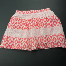 Load image into Gallery viewer, Girls Target, lined cotton skirt, elasticated, L: 23cm, GUC, size 1,  
