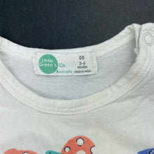 Load image into Gallery viewer, unisex Little Green &amp; Co, organic cotton blend bodysuit / romper, FUC, size 00,  