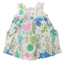 Load image into Gallery viewer, Girls Wilson + Frenchy, cotton blend/bamboo blend floral dress, FUC, size 00, L: 33cm