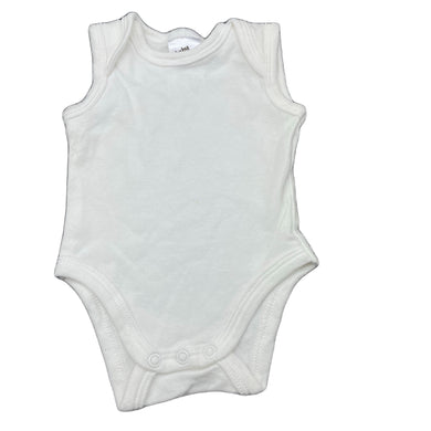 unisex Baby Berry, soft cotton bodysuit / romper, EUC, size 0000,  