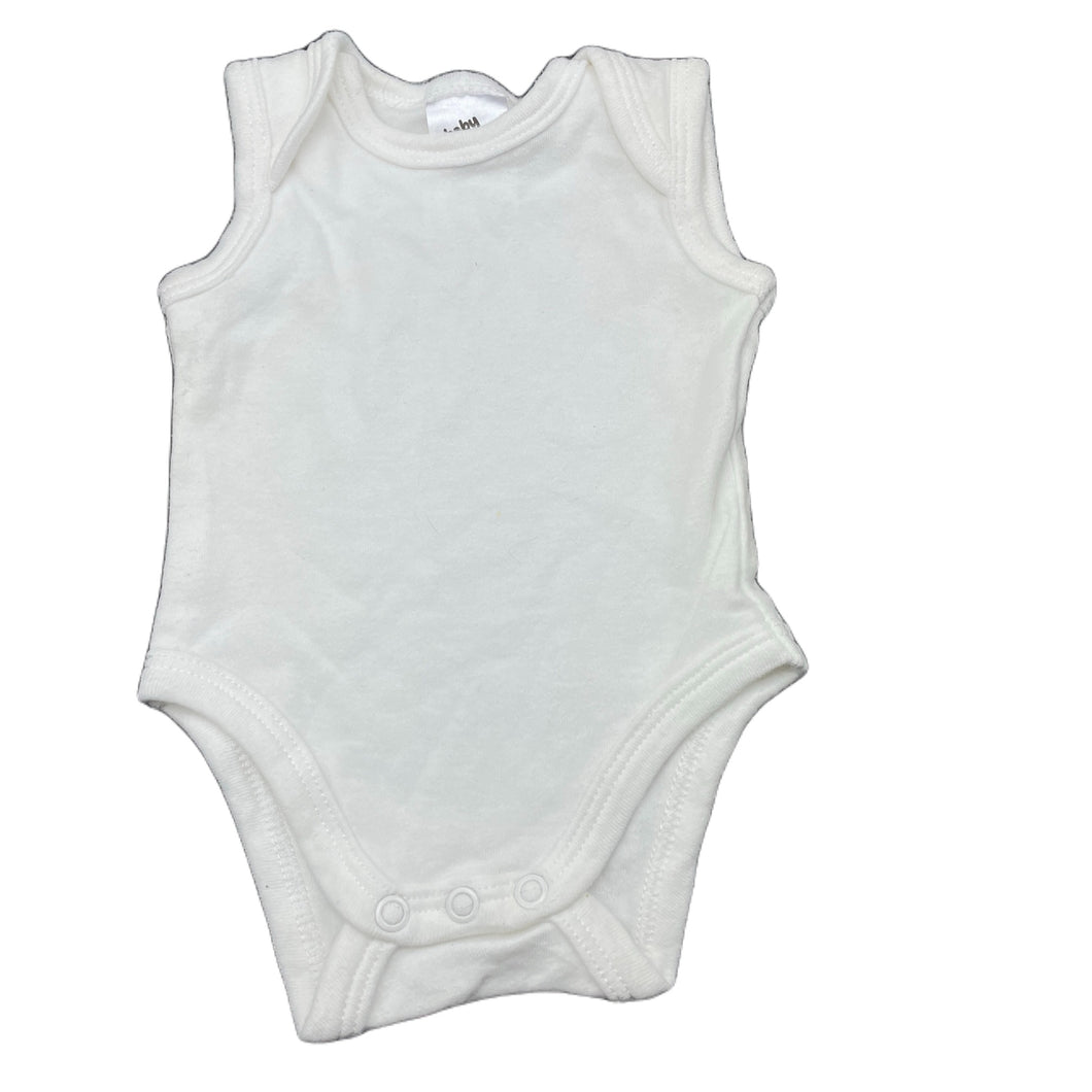 unisex Baby Berry, soft cotton bodysuit / romper, EUC, size 0000,  