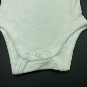 unisex Baby Berry, soft cotton bodysuit / romper, EUC, size 0000,  