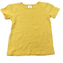 Load image into Gallery viewer, unisex Target, yellow stretchy t-shirt / top, GUC, size 1,  