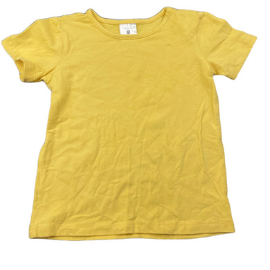 unisex Target, yellow stretchy t-shirt / top, GUC, size 1,  