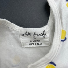 Load image into Gallery viewer, Girls Wilson + Frenchy, cotton / bamboo blend summer dress, GUC, size 00, L: 35cm