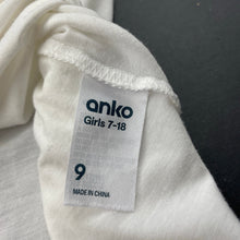 Load image into Gallery viewer, Girls Anko, lightweight t-shirt / top, GUC, size 9,  